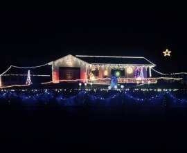 Christmas lights at 30 Brook Street image 1