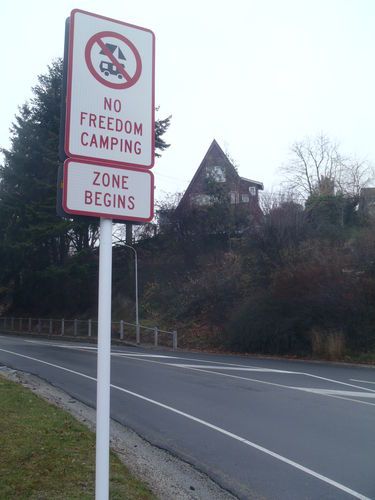 Freedom camping zone begins .